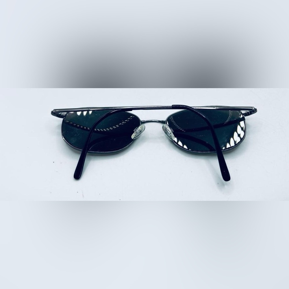 Dark Pewter Oval Sunglasses Frames Only - Picture 4 of 8